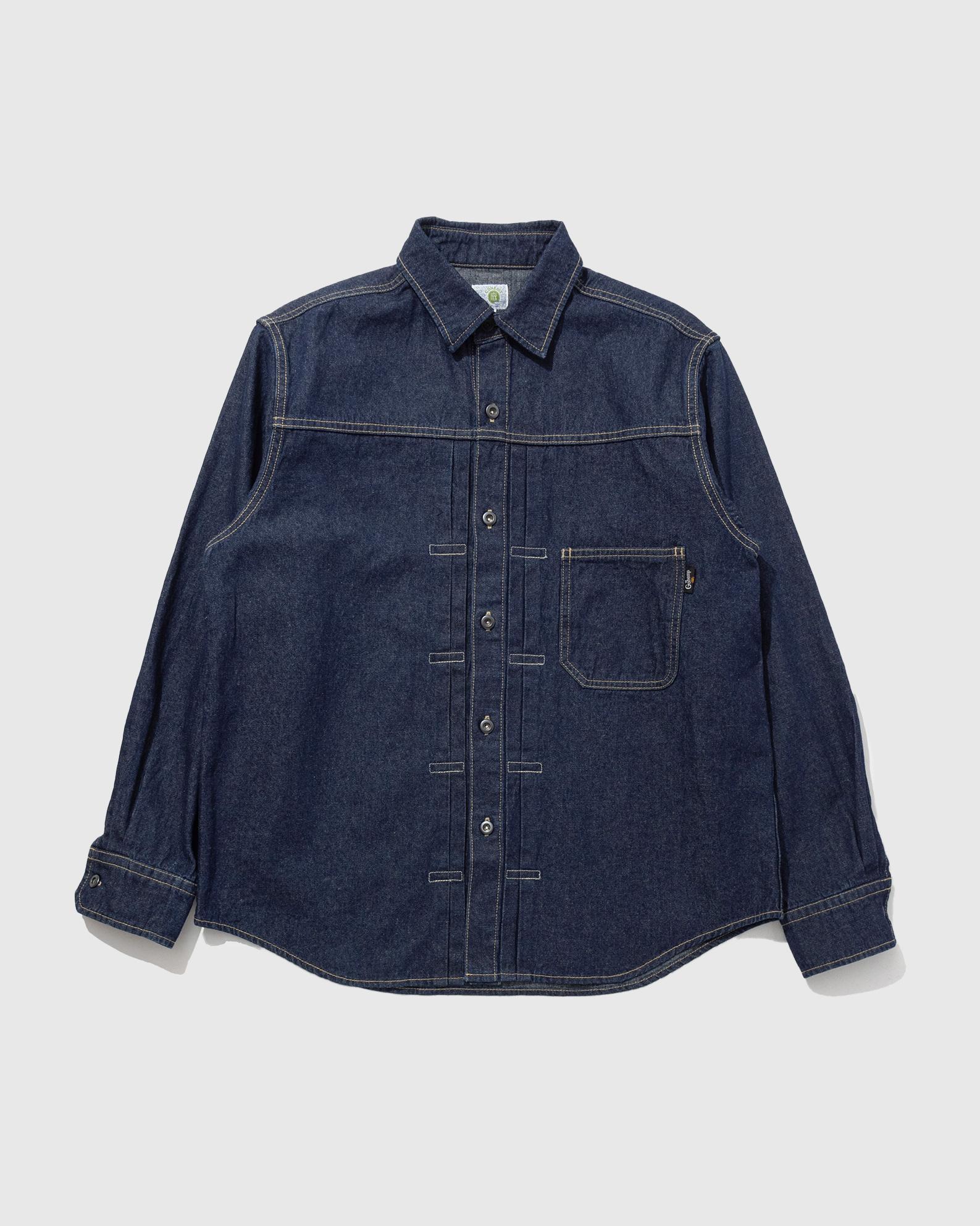 PLEATS WORK SHIRTS | SHIRTS/BLOUSE | JUZU store | ジュズストア