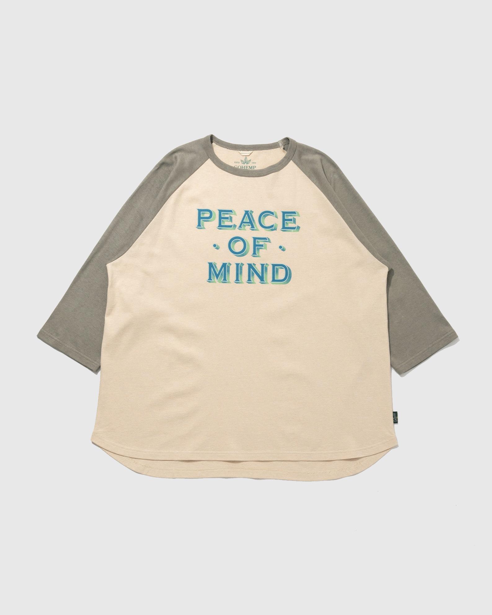 PEACE OF MIND WIDE BASEBALL TEE | Tshirts/CUTSEW | JUZU