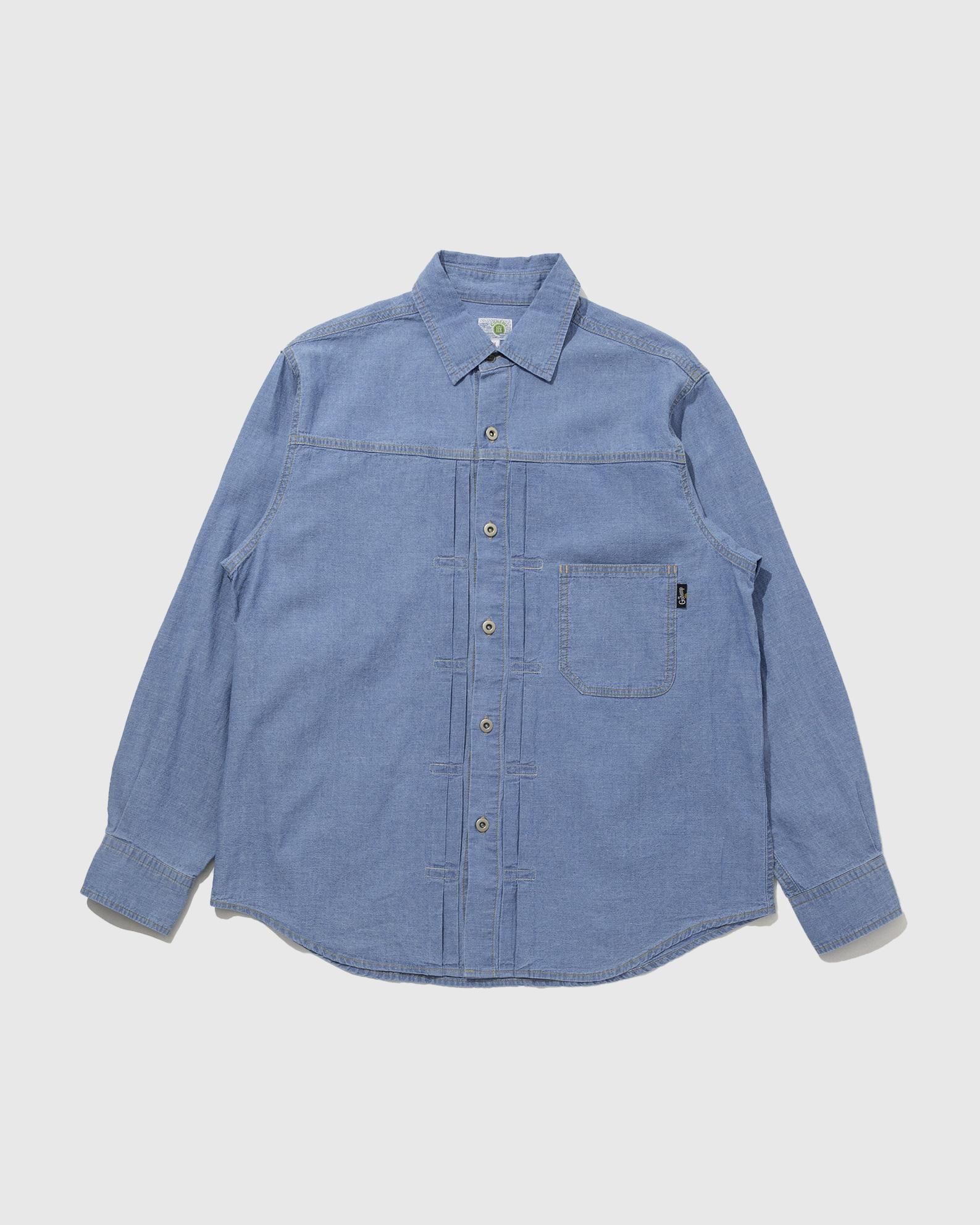 週末価格❗️新品未使用ウエア PLEATS WORK SHIRTS | SHIRTS/BLOUSE | JUZU store | ジュズストア