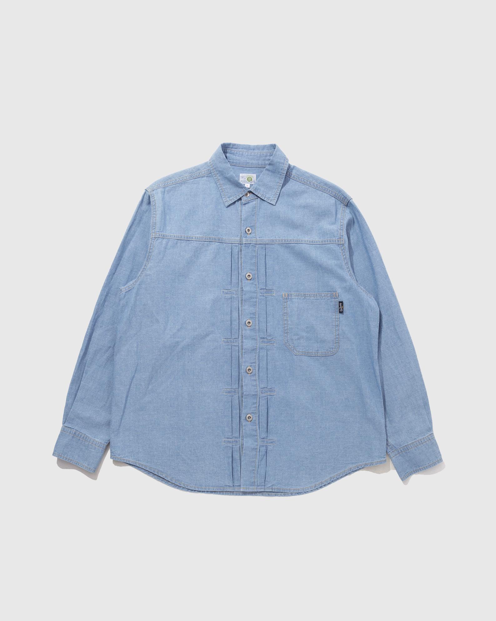 PLEATS WORK SHIRTS | SHIRTS/BLOUSE | JUZU store | ジュズストア