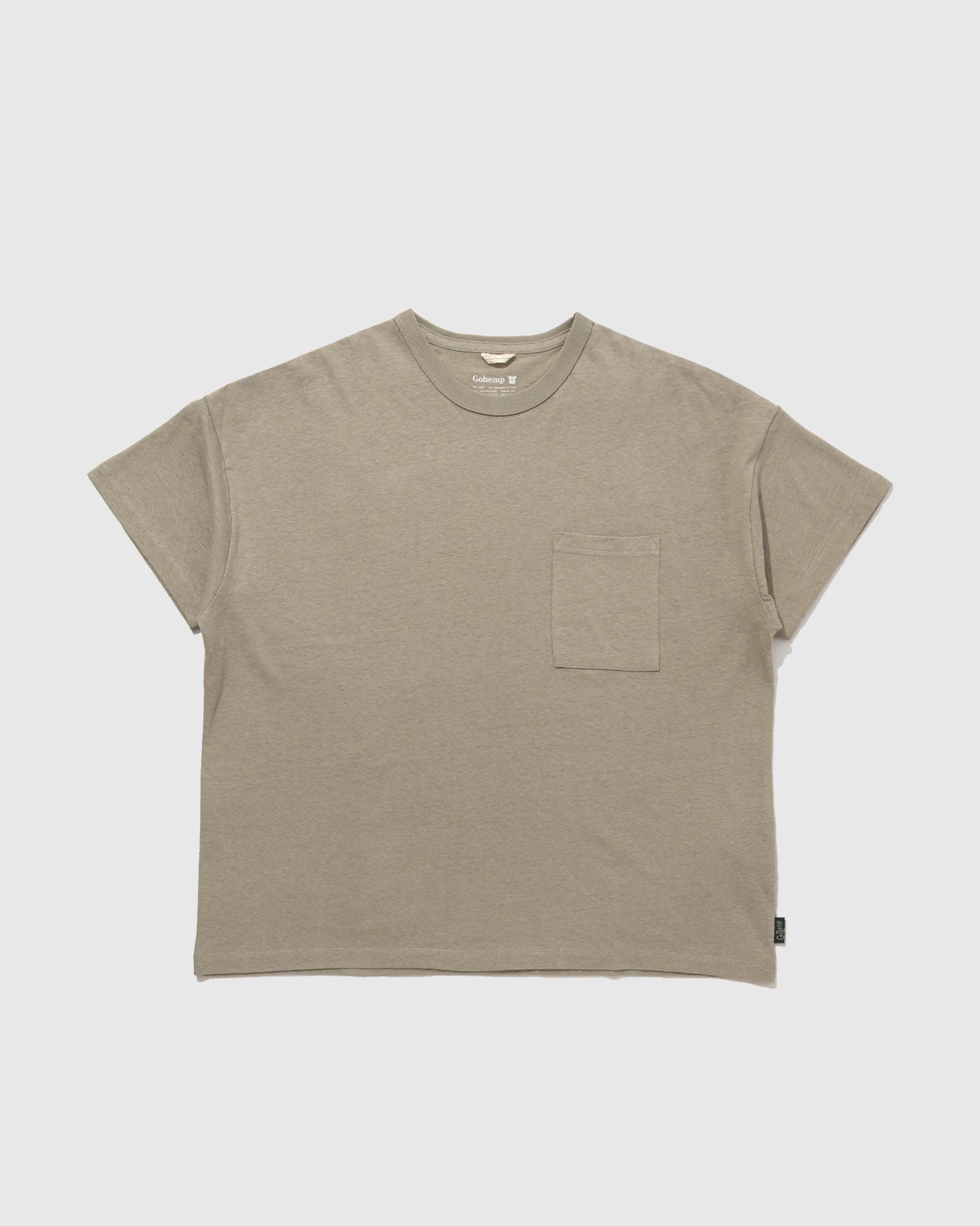 WIDE PK TEE | GOHEMP BASIC SERIES | JUZU store | ジュズストア