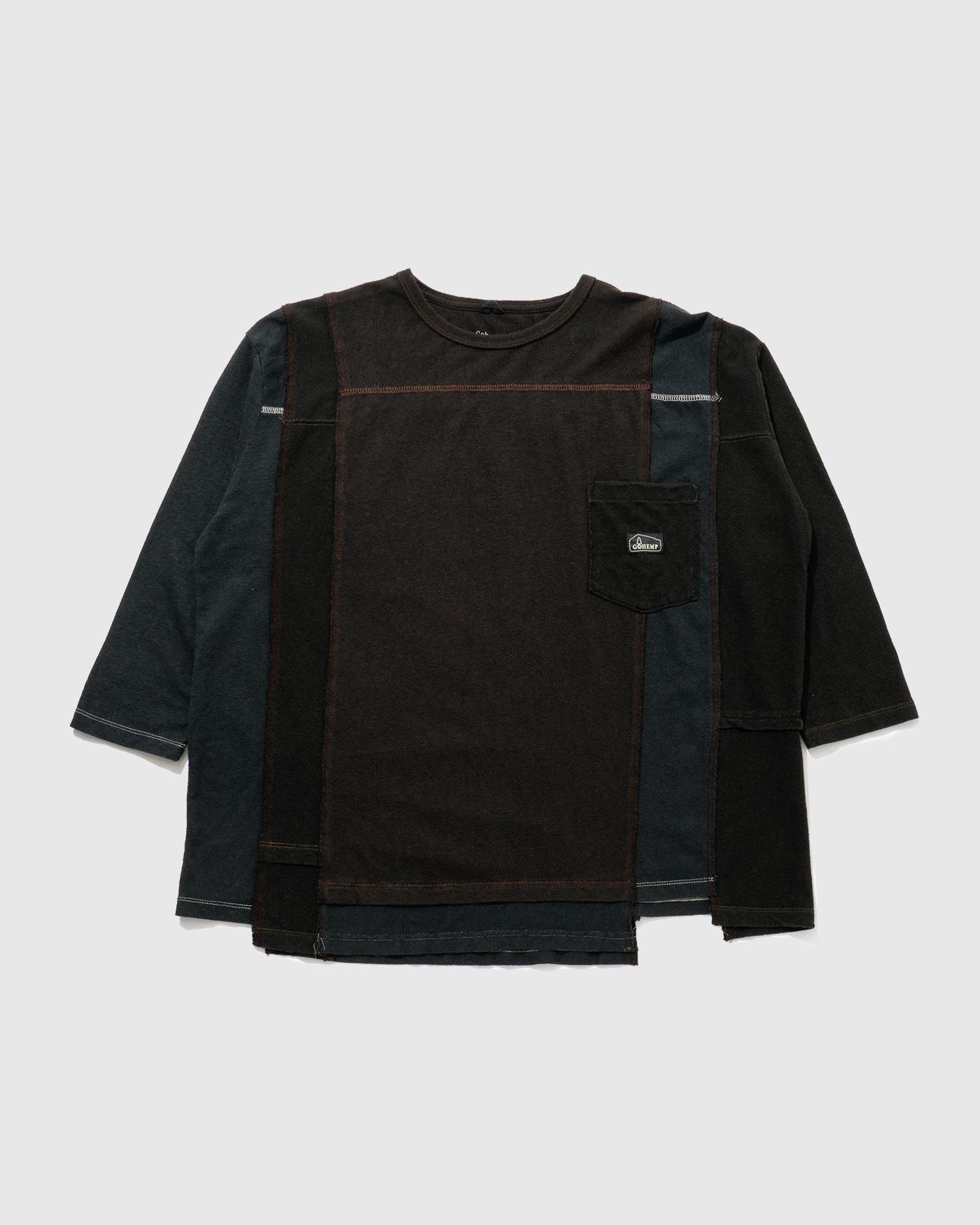 3/4SL T-SHIRT - BLACK DYED REUSE | Tshirts/CUTSEW | JUZU store
