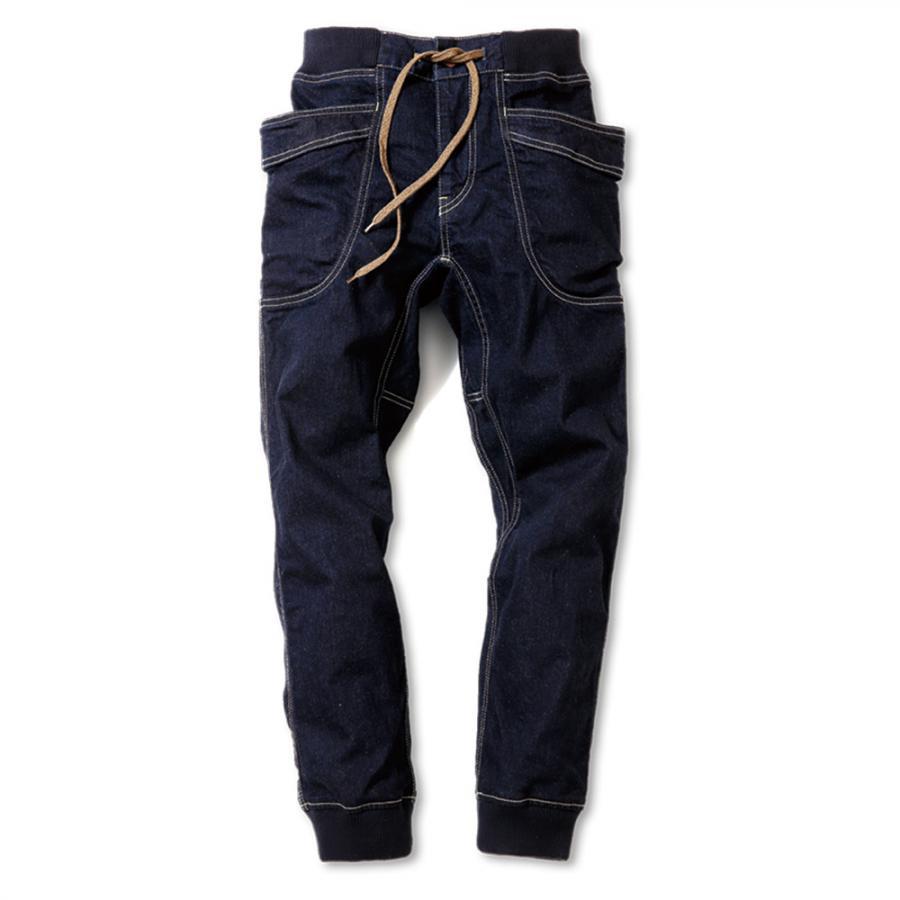 VENDOR RIB PANTS／H/C STRECH DENIM ONE WASH | GOHEMP BASIC BOTTOMS 