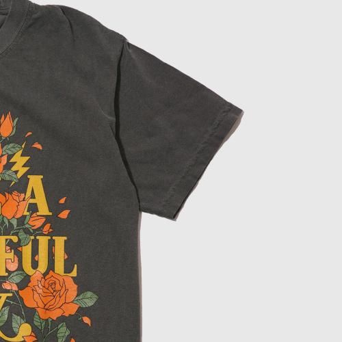 GRATEFUL DAY T-SHIRTS -ROSE