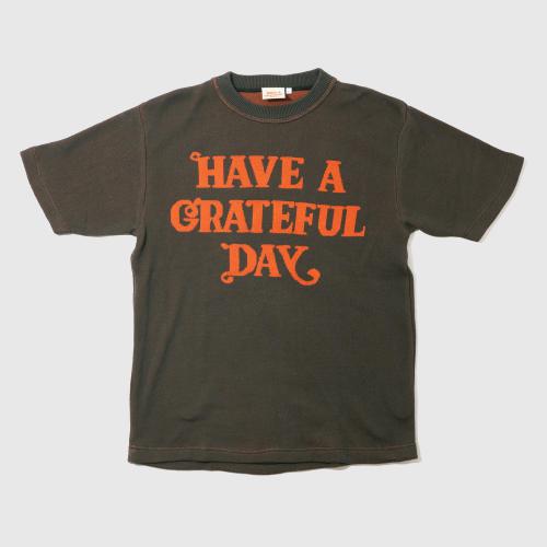 GRATEFUL DAY JACQUARD T-shirt -LOGO