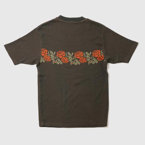 GRATEFUL DAY JACQUARD T-shirt -ROSE