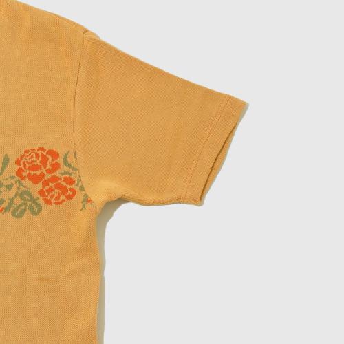 GRATEFUL DAY JACQUARD T-shirt -ROSE