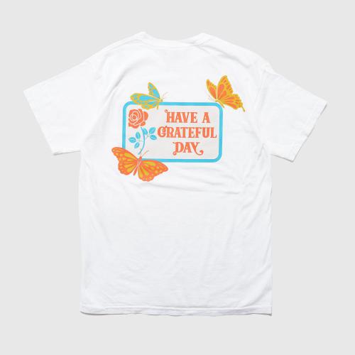 GRATEFUL DAY T-SHIRT -BUTTERFLY