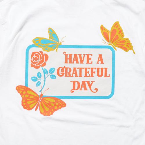 GRATEFUL DAY T-SHIRT -BUTTERFLY