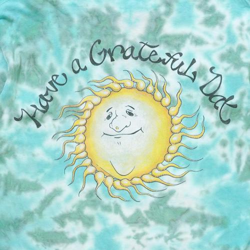 GRATEFUL DAY TIEDYE T-SHIRTS -SUNSHINE