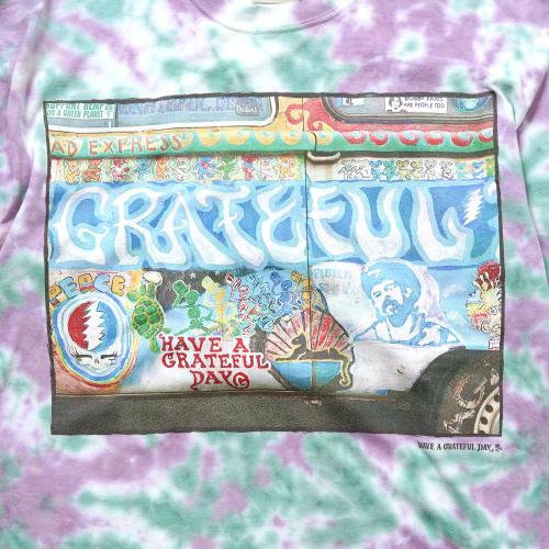 GRATEFUL DAY TIEDYE T-SHIRTS -BUS