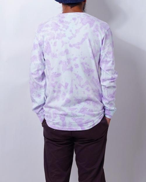 LONG SLEEVE TIE DYE T-SHIRT -BLOOM