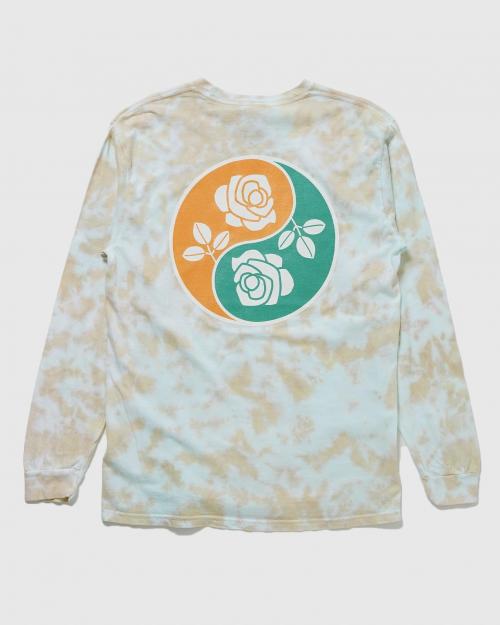 LONG SLEEVE TIE DYE T-SHIRT -YIN YANG