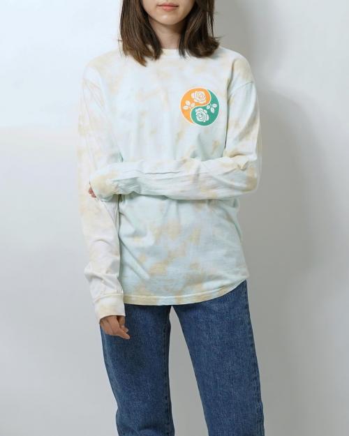 LONG SLEEVE TIE DYE T-SHIRT -YIN YANG