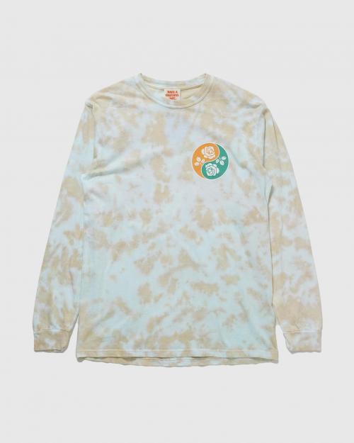 LONG SLEEVE TIE DYE T-SHIRT -YIN YANG