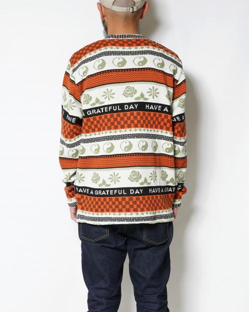 JACQUARD L/S T-SHIRT