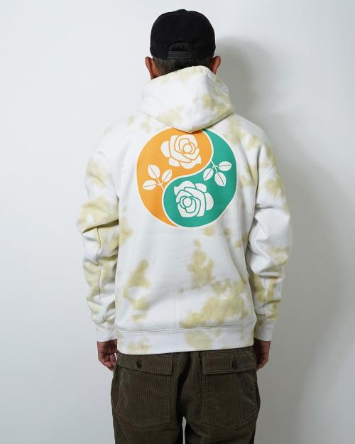 TIE DYE SWEAT HOODIE -YIN YAN