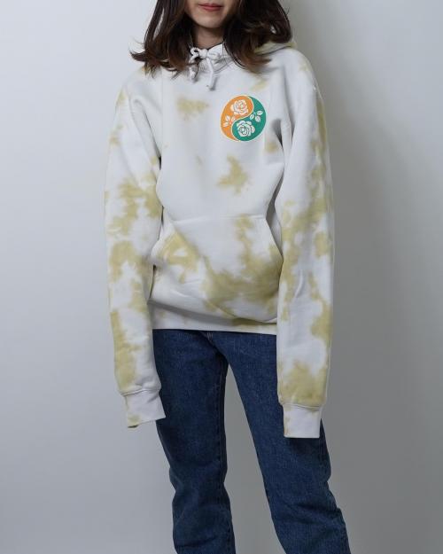 TIE DYE SWEAT HOODIE -YIN YAN