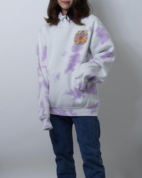 TIE DYE SWEAT HOODIE -BLOOM