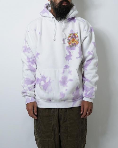 TIE DYE SWEAT HOODIE -BLOOM