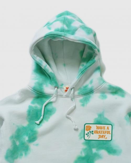 TIE DYE SWEAT HOODIE -BOX LOGO