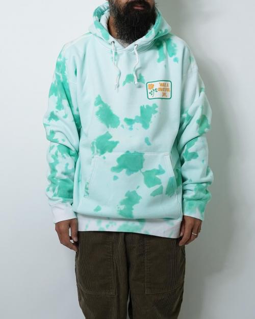 TIE DYE SWEAT HOODIE -BOX LOGO