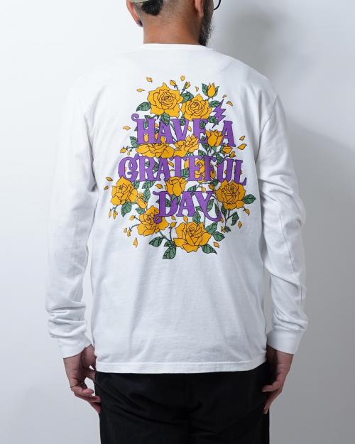 LONG SLEEVE T-SHIRT -ROSE