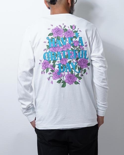 LONG SLEEVE T-SHIRT -ROSE