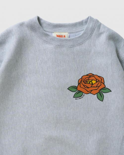 SWEATSHIRT -PEACE ROSE