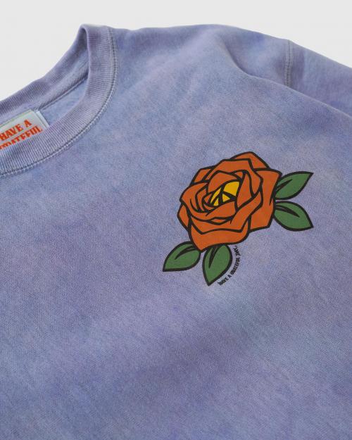 SWEATSHIRT -PEACE ROSE