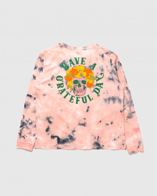 TIE DYE LONG SLEEVE T-SHIRT -BERTHA