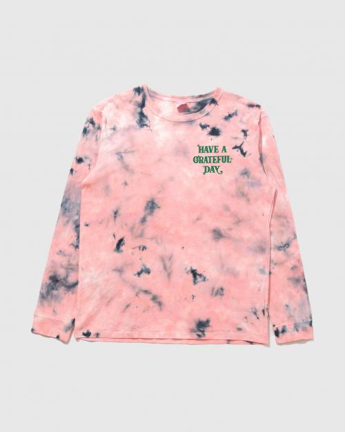 TIE DYE LONG SLEEVE T-SHIRT -BERTHA