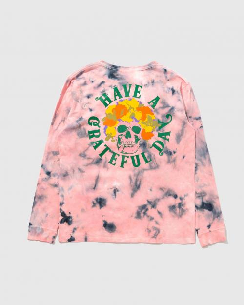 TIE DYE LONG SLEEVE T-SHIRT -BERTHA