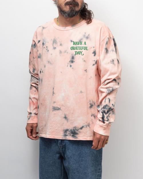 TIE DYE LONG SLEEVE T-SHIRT -BERTHA