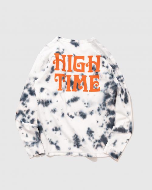 TIE DYE L/S T-SHIRT -HIGH TIME