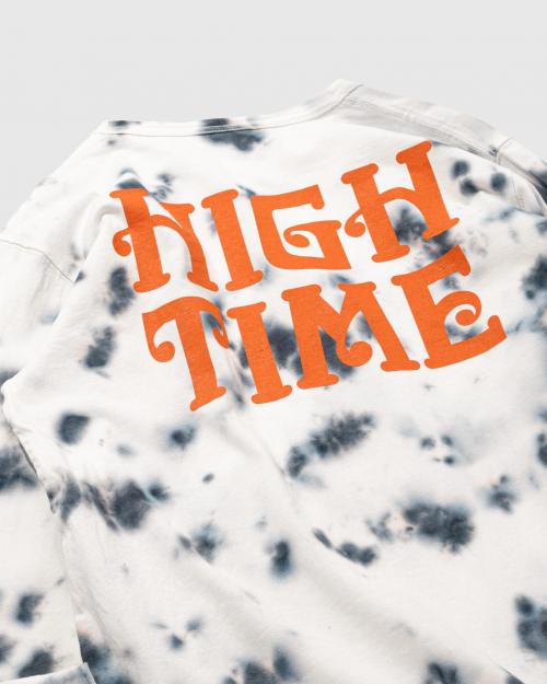 TIE DYE L/S T-SHIRT -HIGH TIME