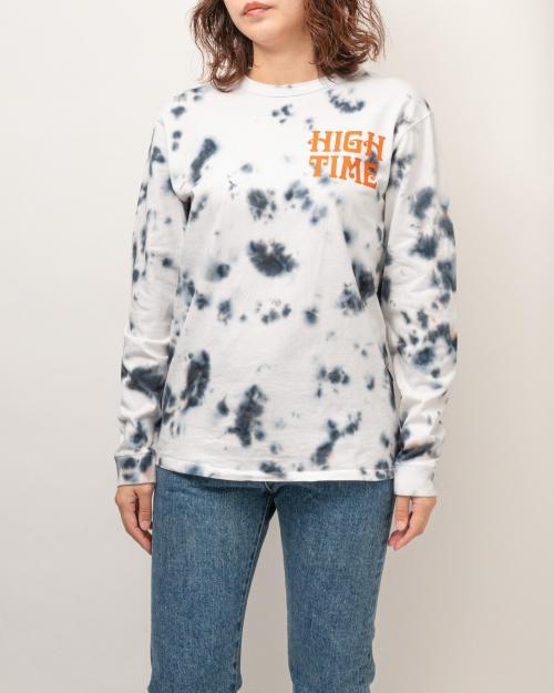 TIE DYE L/S T-SHIRT -HIGH TIME