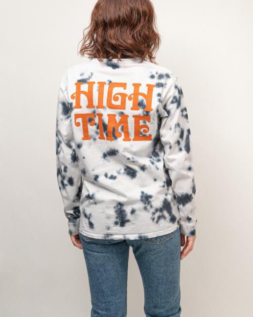 TIE DYE L/S T-SHIRT -HIGH TIME