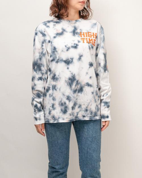 TIE DYE L/S T-SHIRT -HIGH TIME