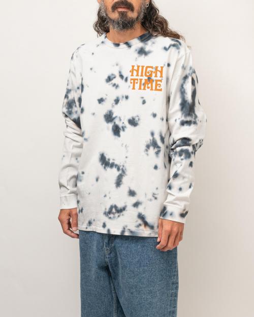 TIE DYE L/S T-SHIRT -HIGH TIME