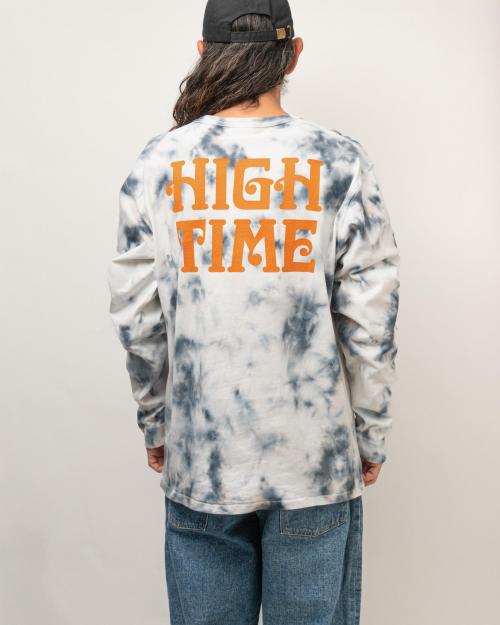 TIE DYE L/S T-SHIRT -HIGH TIME