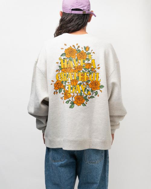 SWEATSHIRT -ROSE