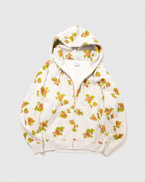 ZIP UP HOODIE SWEATSHIRT