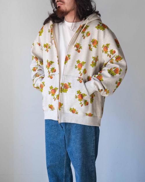 ZIP UP HOODIE SWEATSHIRT