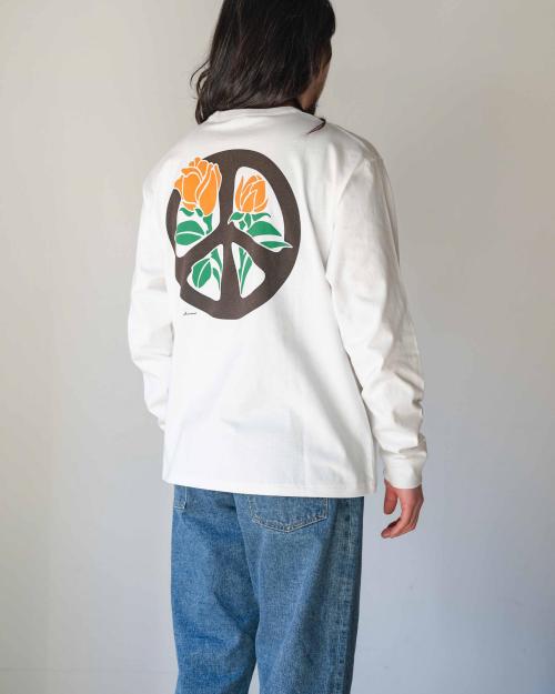 L/S T-SHIRT -BLOOMING PEACE