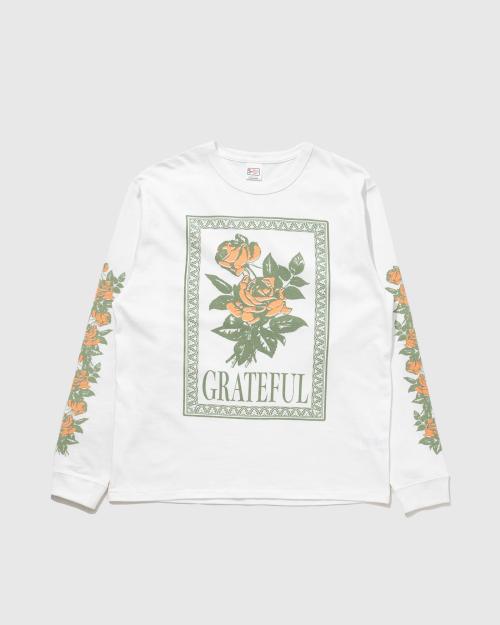 L/S T-SHIRT -TWO ROSES
