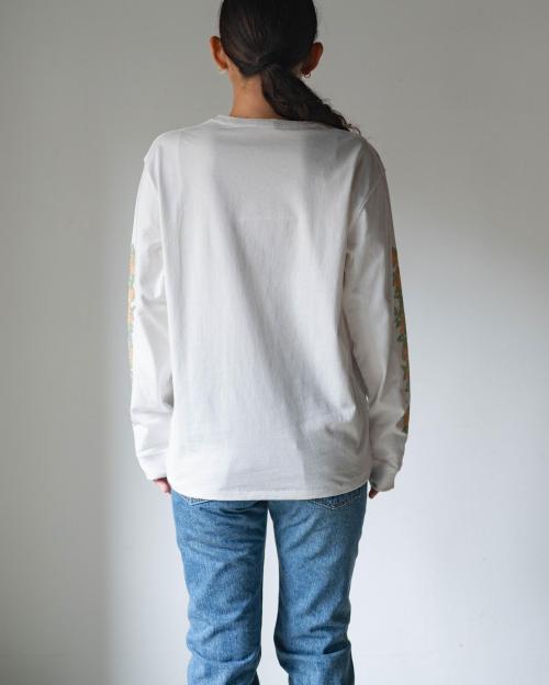 L/S T-SHIRT -TWO ROSES