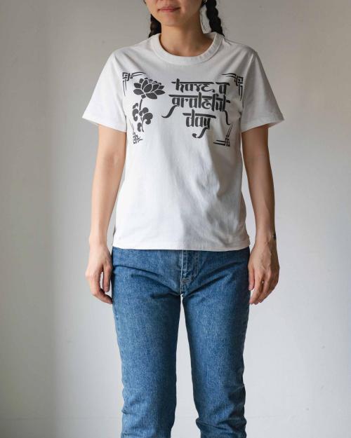 STENCIL T-SHIRT -NEUTRAL