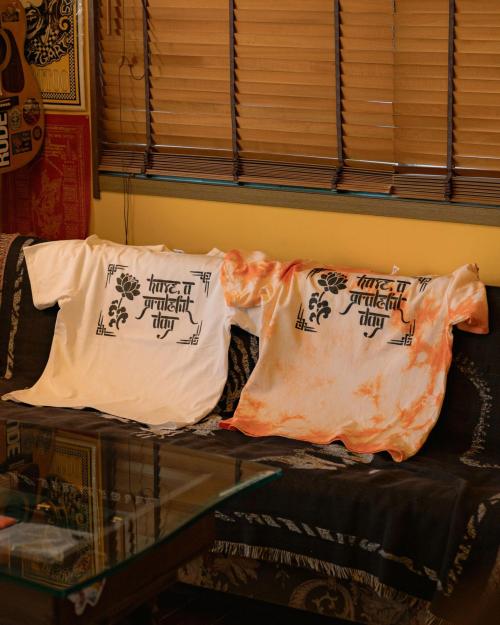 STENCIL T-SHIRT -NEUTRAL