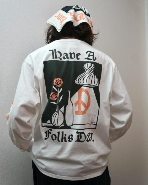 LONG SLEEVE T-SHIRT -FOLKS